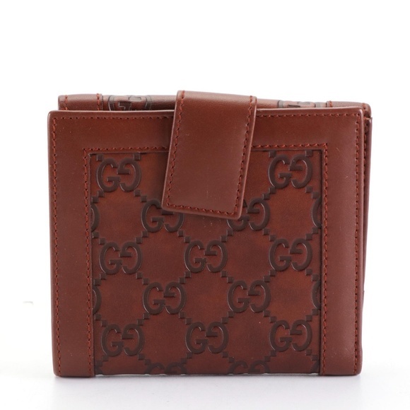 GUCCI Brown Wallet in Guccissima Leather - Picture 2 of 9